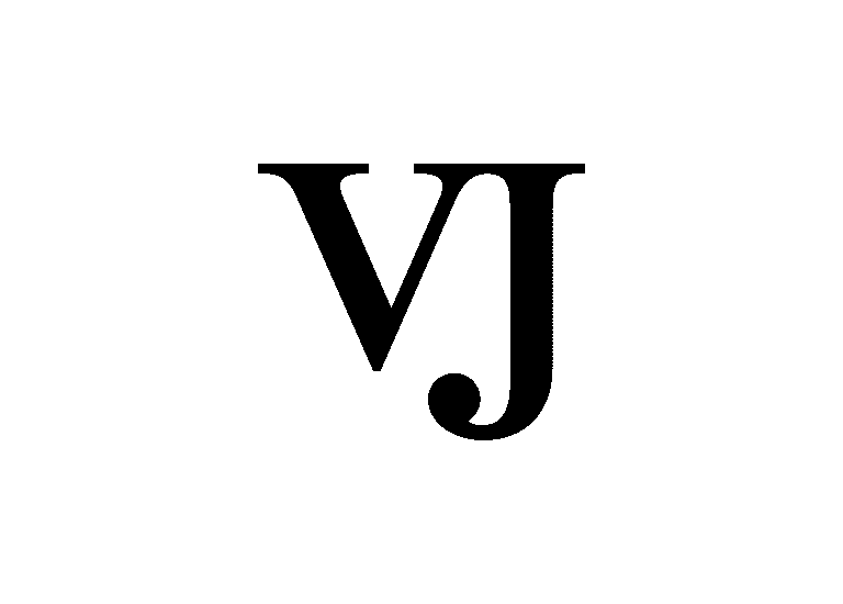 VJ monogram black PNG